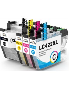 Cartuccia Brother LC-422 XL Yellow Compatibile