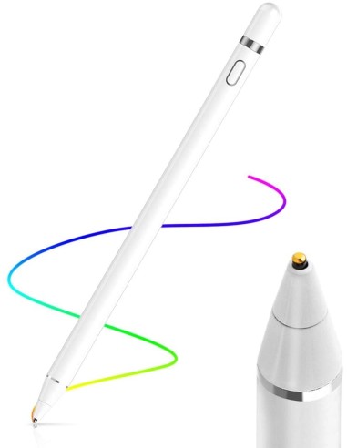 Active Stylus Pen,Penna Capacitiva Attiva, Punta Fine(1.45mm)