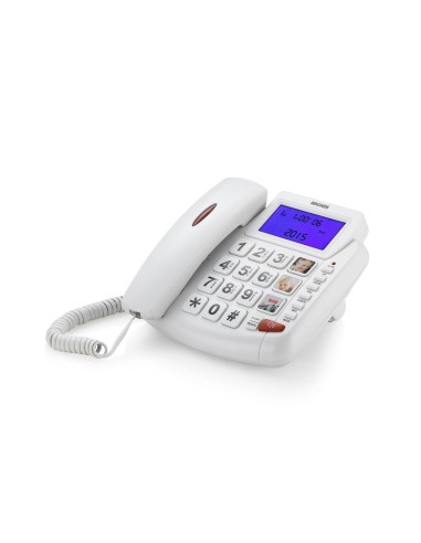 BRONDI BRONDI-BRAVO90 Telefono Fisso Bravo 90 LCD Bianco