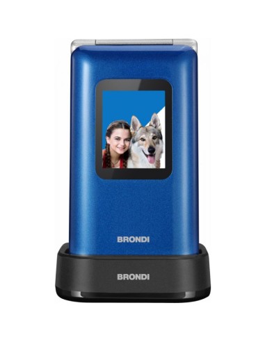 Brondi Telefono Celullare Amico Prezioso Blu