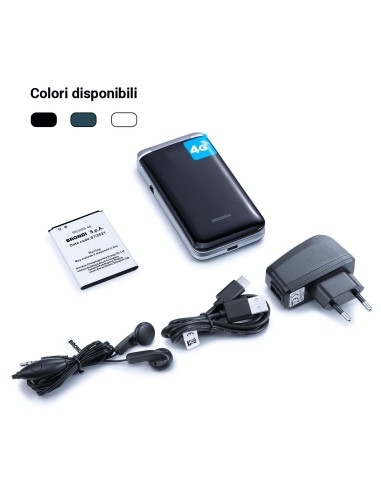 Brondi Telefono Celullare BOSS 4G Nero