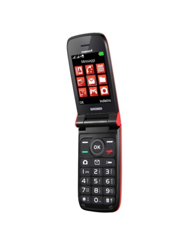 Brondi Telefono Celullare MAGNUM4 Rosso