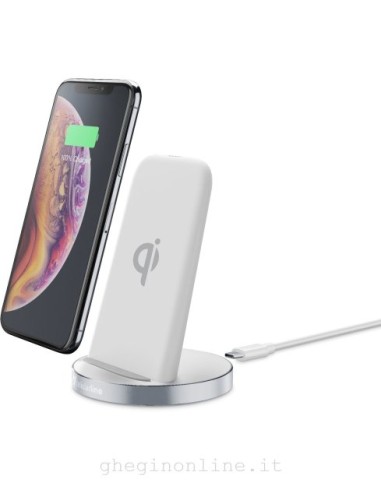 Caricabatteria CELLULARLINE- WIRELESS FAST IPHONE BIANCO