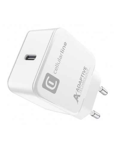 Caricabatterie Rete QC3 USB-C Bianco 15W