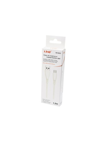 CAVO DATI E RICARICA MICRO USB 1M LinQ