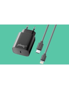 Kit C/Batterie rete c2l pd 20W Nero