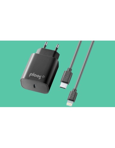 Kit C/Batterie rete c2l pd 20W Nero