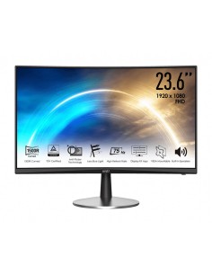 Monitor 23,6 - MSI PRO MP-242C FHD Curvo