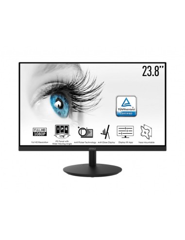 Monitor 23,8 - MSI PRO MP-242V FHD HDMI VGA MULTIMEDIALE