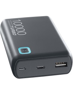 Power Bank 10.000 mAh Grigio - CELLULARLINE Essence TURBO