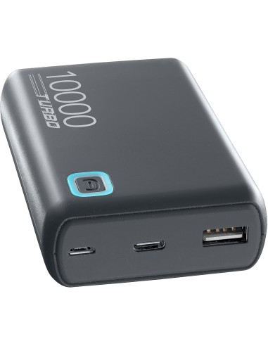 Power Bank 10.000 mAh Grigio - CELLULARLINE Essence TURBO