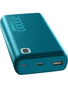 Power Bank 20.000 mAh Verde - CELLULARLINE Essence TURBO