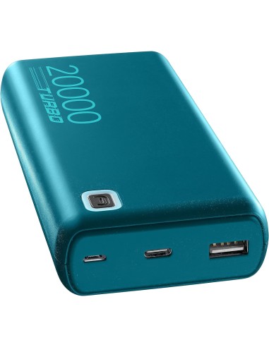 Power Bank 20.000 mAh Verde - CELLULARLINE Essence TURBO