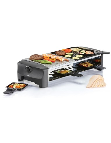 Princess 162820 Raclette 8 Stone & Grill Party