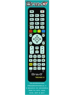 Telecomando UNIVERSALE SMART -  TECNO 3 BRAVO