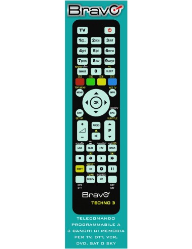 Telecomando UNIVERSALE SMART -  TECNO 3 BRAVO