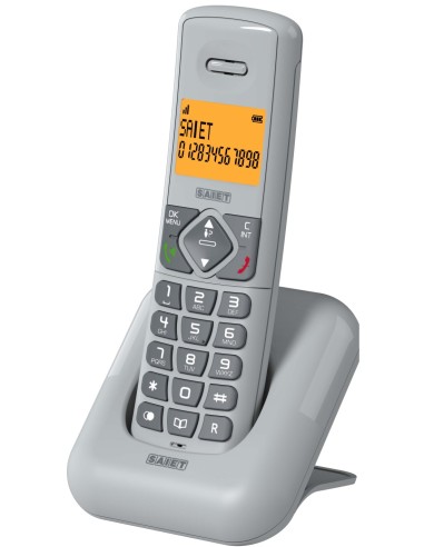 Telefono Cordless Saiet STILO [GRIGIO]