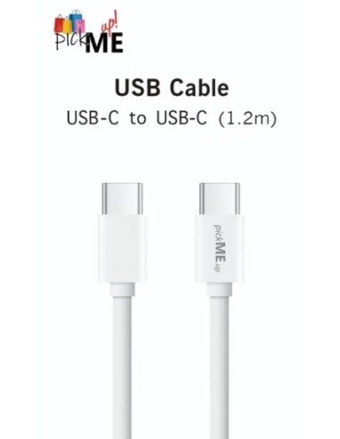 USB Cable USB-C to USB-C 1,2m PickMe-Up [CC7813]