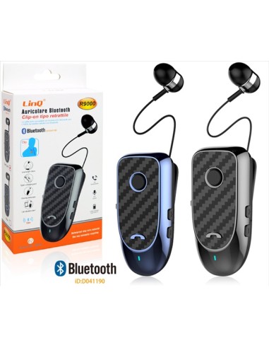 Auricolare BlueTooth 2.4GHz LinQ Roller Clip [R9000]