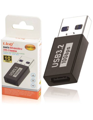 ADATTATORE DA USB A TYPE-C [USB7229]