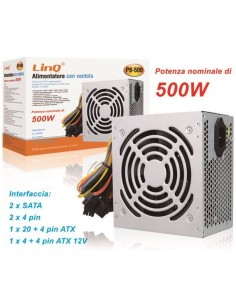Alimentatore PC 500W - [LinQ P8-500]