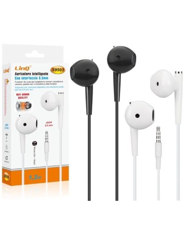 Auricolari Capsule Jack 3,5 LinQ [S9503]