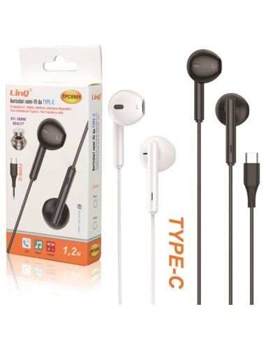 Auricolari Capsule Type-C LinQ [TPC9901]